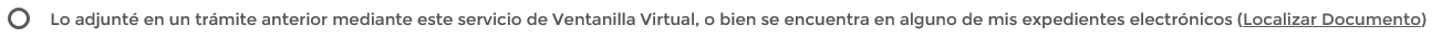 5. Lo adjunté en trámite anterior