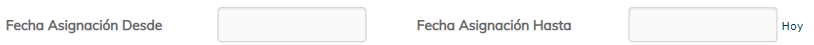 2. Fecha Asignación