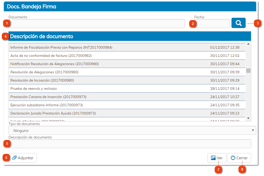 2.1.1.1.1. Documentos Bandeja de Firmas