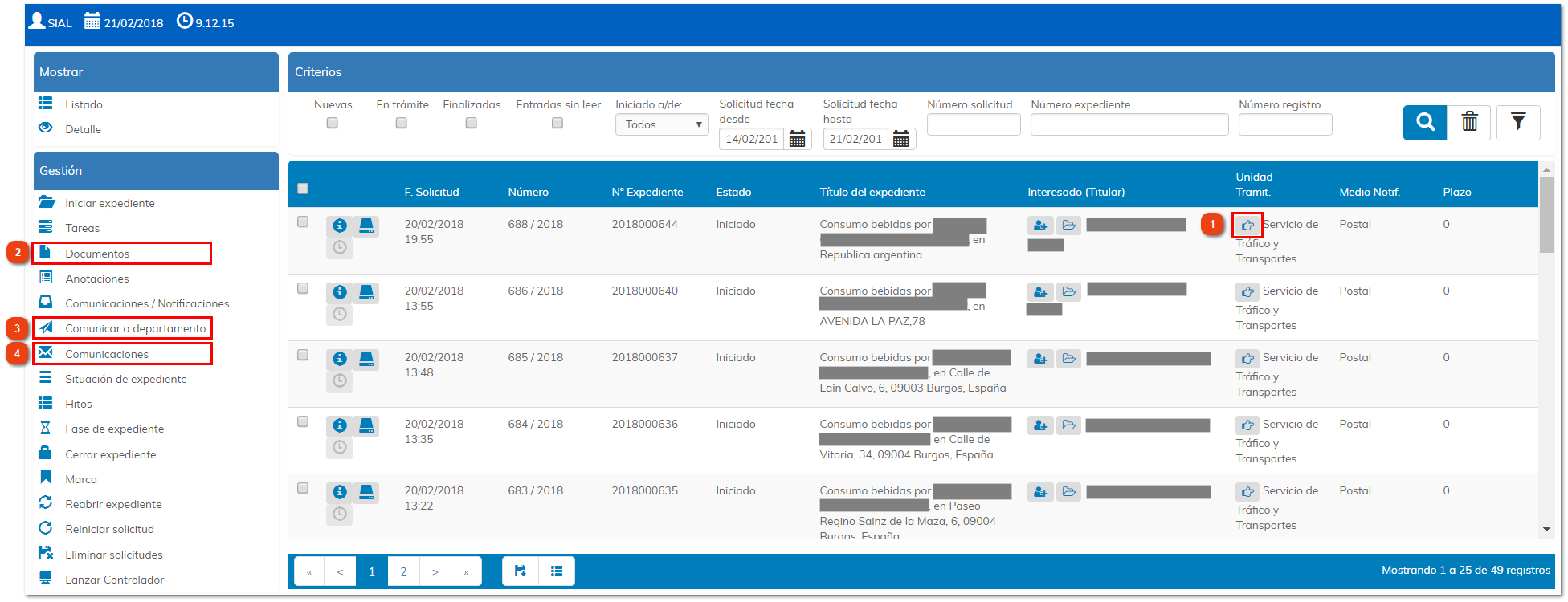 3. Monitor de Solicitudes