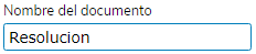 2. Nombre del documento