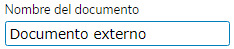 1. Nombre del documento