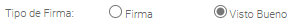 8. Tipo de firma