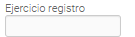 17. Ejercicio de registro
