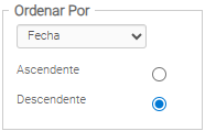 6. Orden fecha