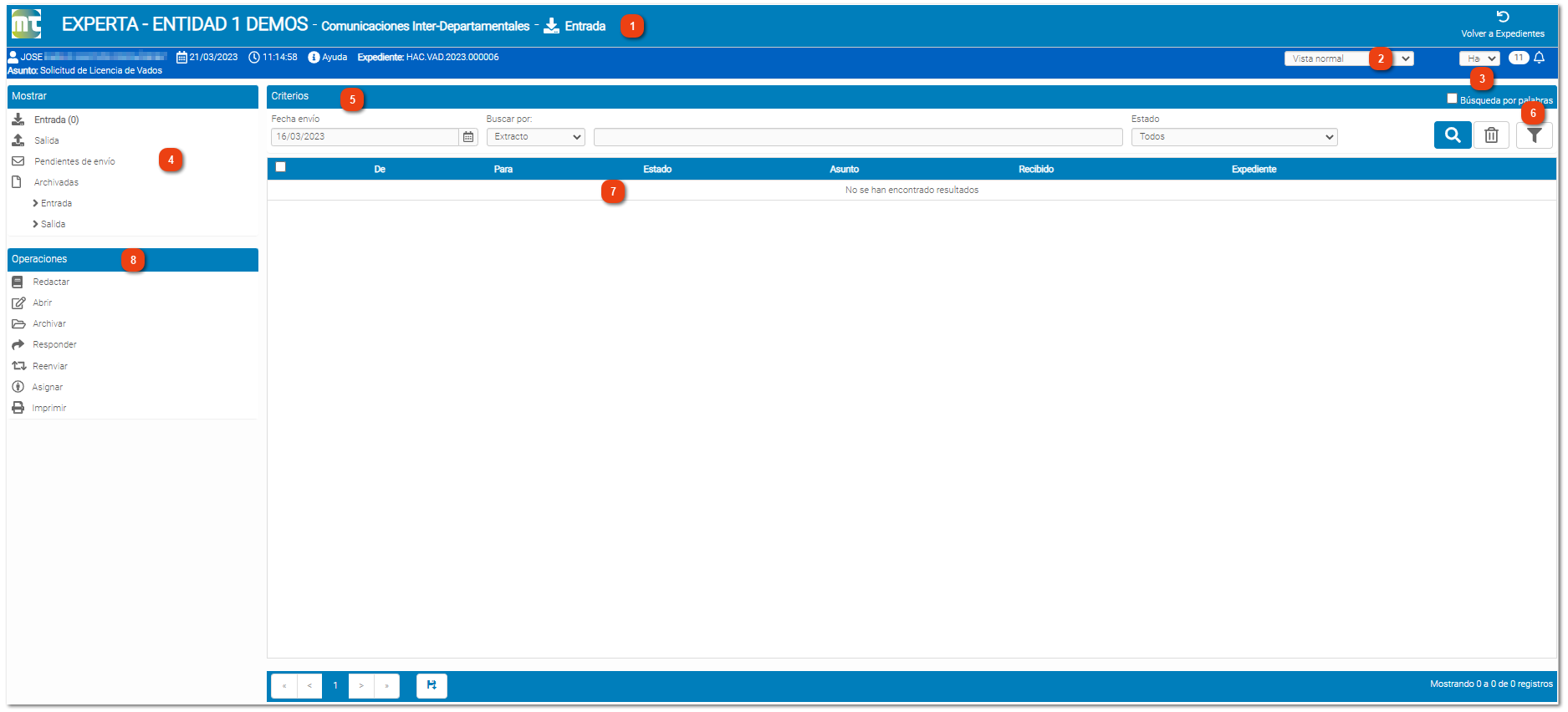 2.2.8. Comunicaciones interdepartamentales
