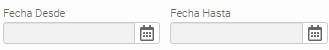 2. Fecha Desde / Hasta