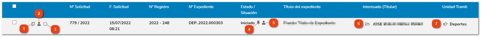 2.12. Iconos de la solicitud