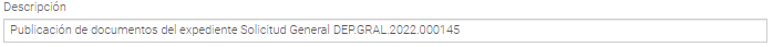 8. Descripción