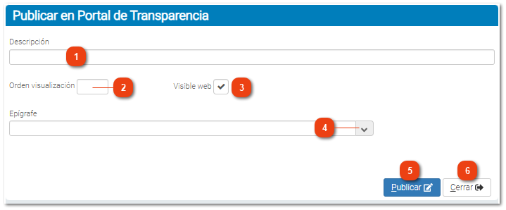 2.2.3.12. Publicar en Transparencia