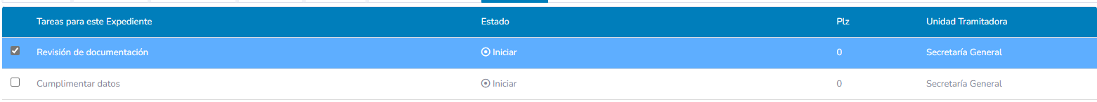 2. Rejilla de tareas