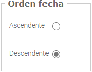 4. Orden fecha
