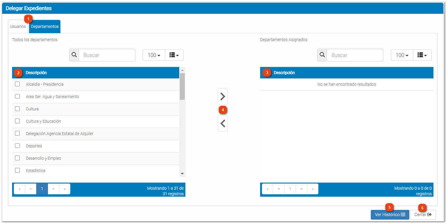 2.4.12. Delegar Expedientes