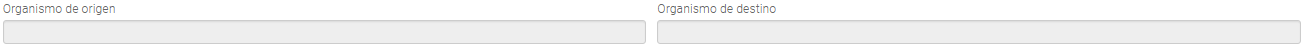 5. Organismos de origen o destino