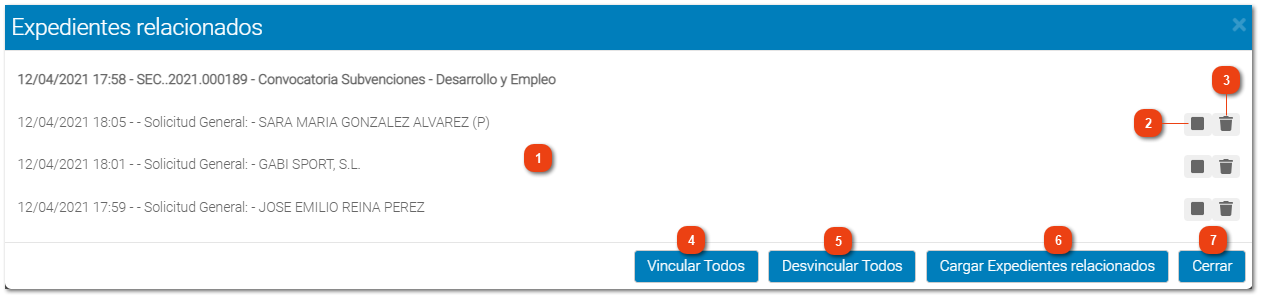 2.3.5. Expediente Relacionados