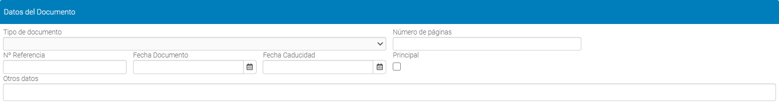 13. Datos del Documento