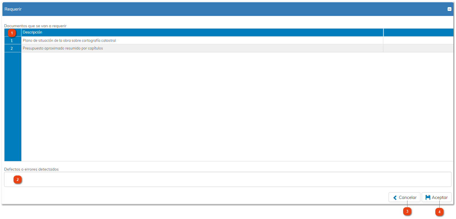 2.4.2.7. Requerimiento de subsanación