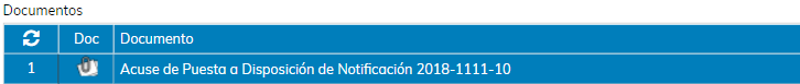 4. Rejilla de documentos
