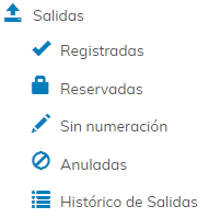 4. Registro Salidas