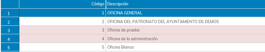 1. Rejilla de Oficinas 