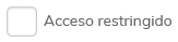 9. Acceso restringido