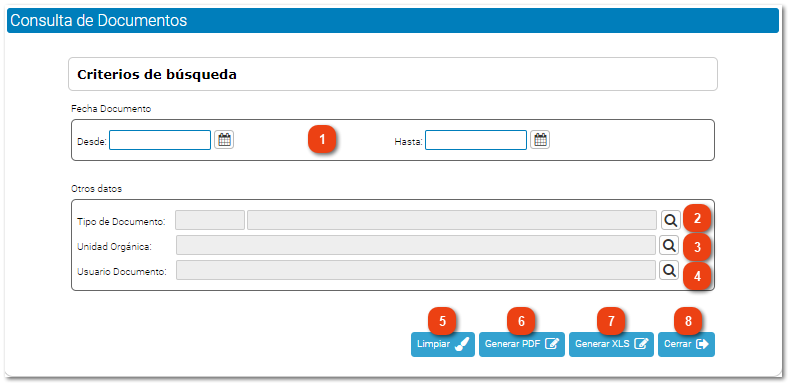 1.1. Consulta Documentos